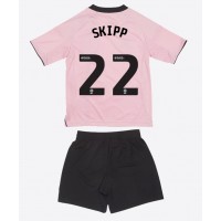 Leicester City Oliver Skipp #22 Replika babykläder Tredjeställ Barn 2025-26 Kortärmad (+ korta byxor)
